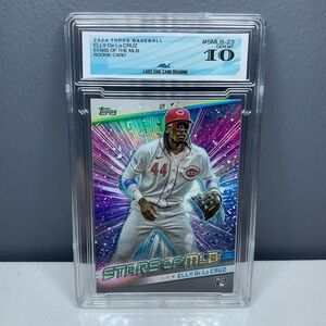 Elly De La Cruz Rookie RC MLB Topps Graded Cincinnati Baseball Trading Card